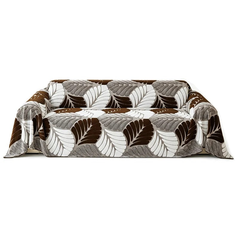 Elegante funda de sofá de jacquard antideslizante. 4 PIEZAS