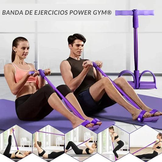 BANDA DE EJERCICIOS CON PEDAL | MEJORA TU FISICO DESDE CASA