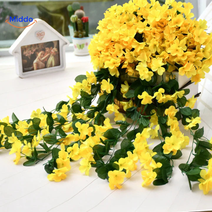 Encantadora cascada de orquídeas | Flores artificiales para cualquier ocasión y temporada