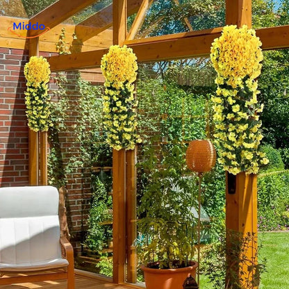 Encantadora cascada de orquídeas | Flores artificiales para cualquier ocasión y temporada