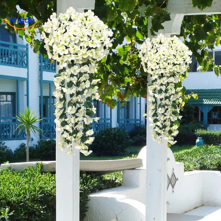 Encantadora cascada de orquídeas | Flores artificiales para cualquier ocasión y temporada