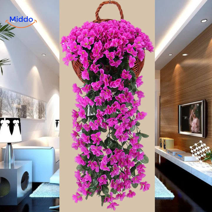 Encantadora cascada de orquídeas | Flores artificiales para cualquier ocasión y temporada