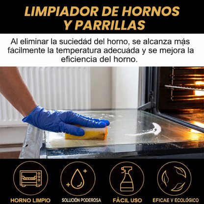📢📢 ¡50% DE DESCUENTO! ⏰ Limpiador en aerosol para horno y parrilla
