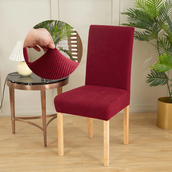 Fundas de Silla Elásticas Texturizadas 👉 PAK de 4 Regalo 2 Fundas 👉  LLeva 6 con 50% Descuento