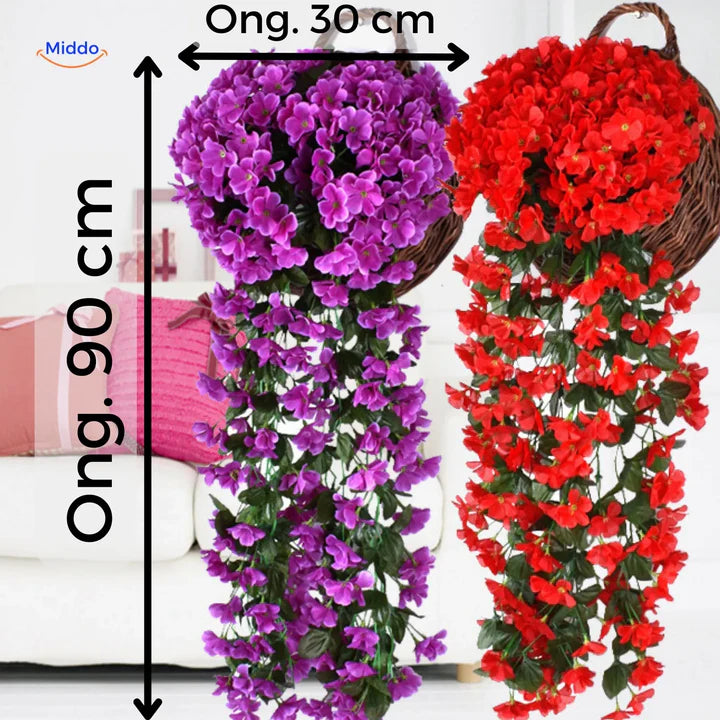 Encantadora cascada de orquídeas | Flores artificiales para cualquier ocasión y temporada