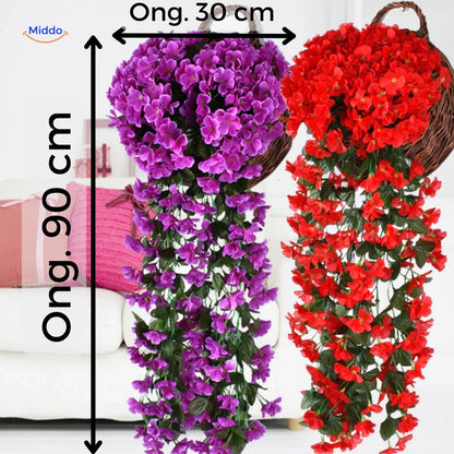 Encantadora cascada de orquídeas | Flores artificiales para cualquier ocasión y temporada