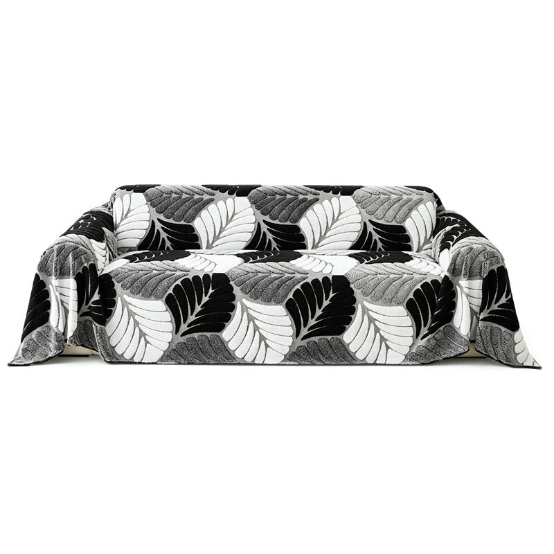 Elegante funda de sofá de jacquard antideslizante. 4 PIEZAS
