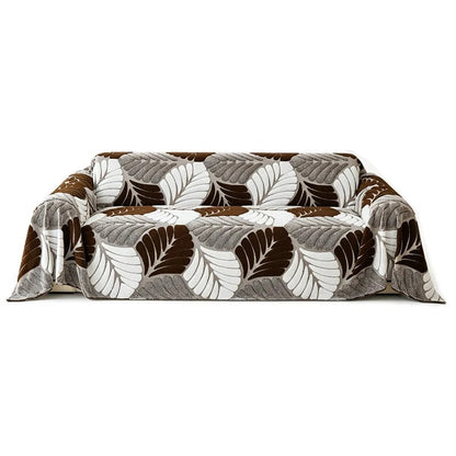Elegante funda de sofá de jacquard antideslizante. 4 PIEZAS