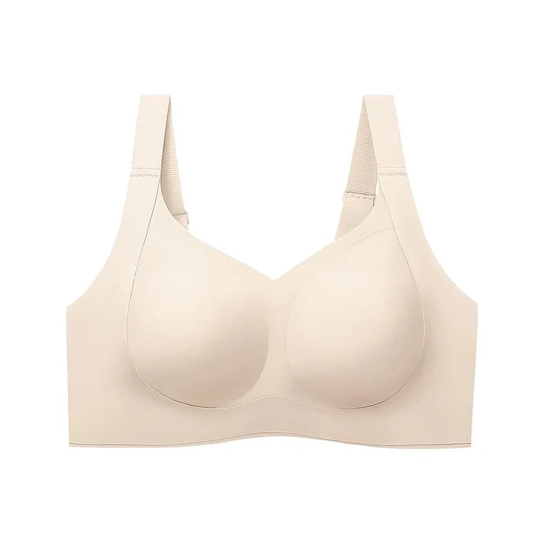 Sujetador push-up inalámbrico sin costuras tipo gelatina