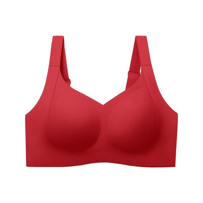 Sujetador push-up inalámbrico sin costuras tipo gelatina