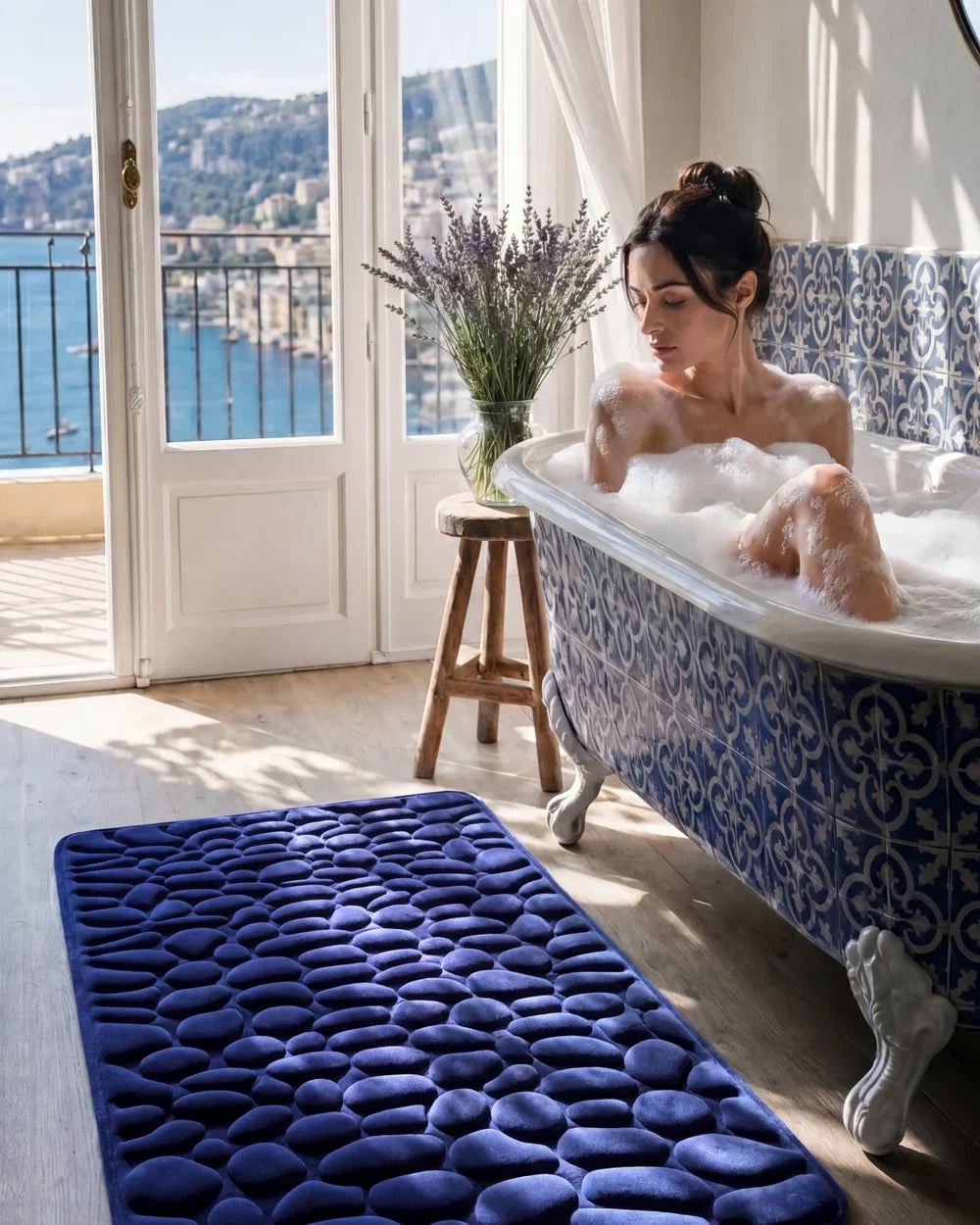 Alfombrilla de baño Pebble - OFERTA X 2 UNIDADES